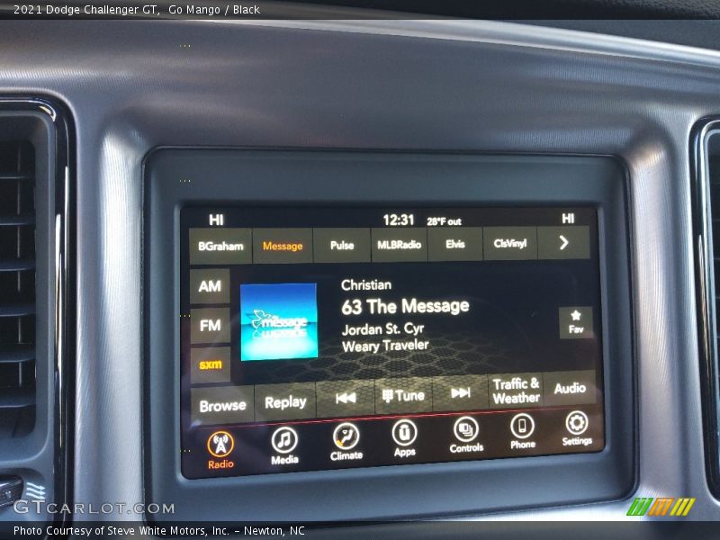 Go Mango / Black 2021 Dodge Challenger GT