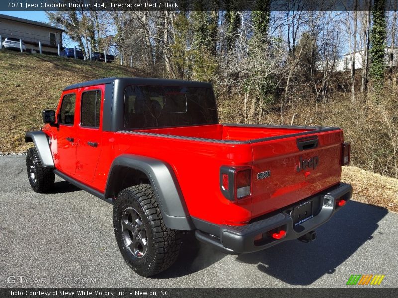 Firecracker Red / Black 2021 Jeep Gladiator Rubicon 4x4