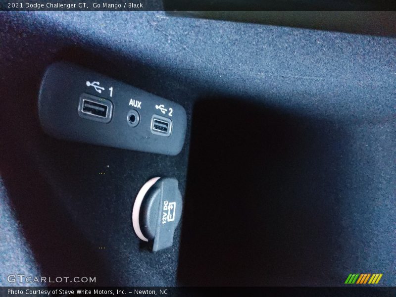 Go Mango / Black 2021 Dodge Challenger GT