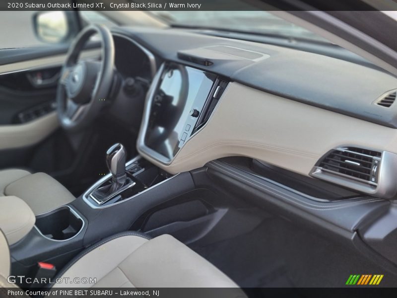 Crystal Black Silica / Warm Ivory 2020 Subaru Outback Limited XT