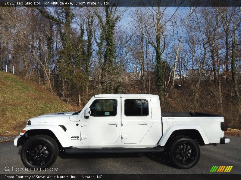 Bright White / Black 2021 Jeep Gladiator High Altitude 4x4
