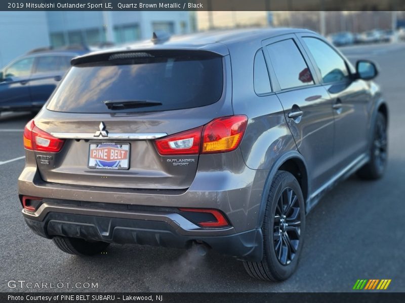 Quartz Brown Metallic / Black 2019 Mitsubishi Outlander Sport LE