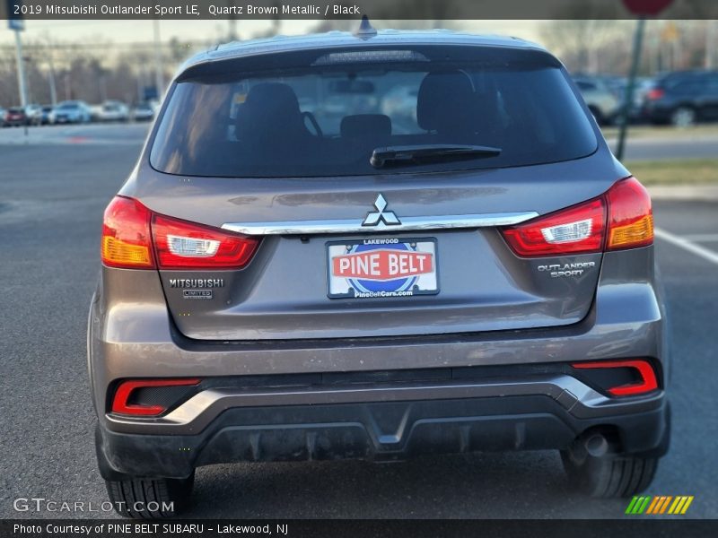 Quartz Brown Metallic / Black 2019 Mitsubishi Outlander Sport LE