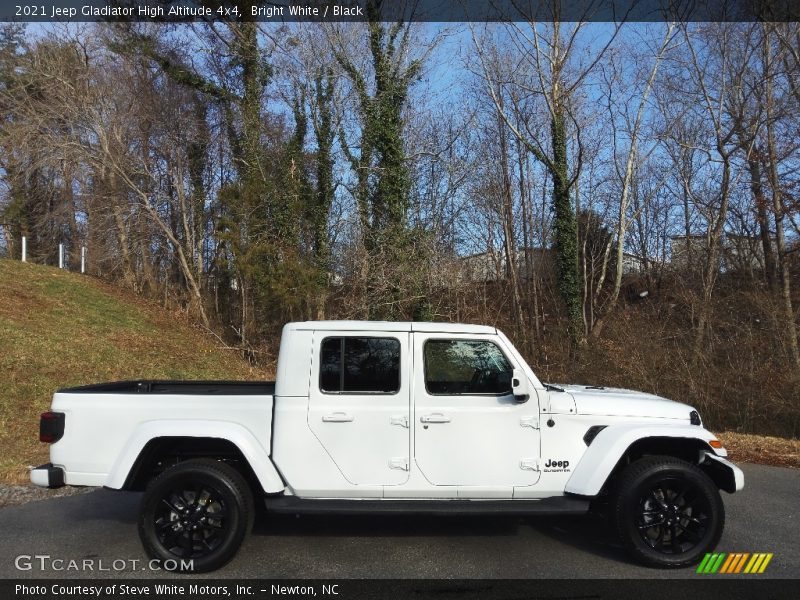 Bright White / Black 2021 Jeep Gladiator High Altitude 4x4