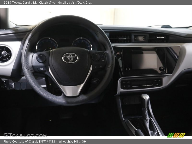 Classic Silver Metallic / Ash/Dark Gray 2019 Toyota Corolla LE