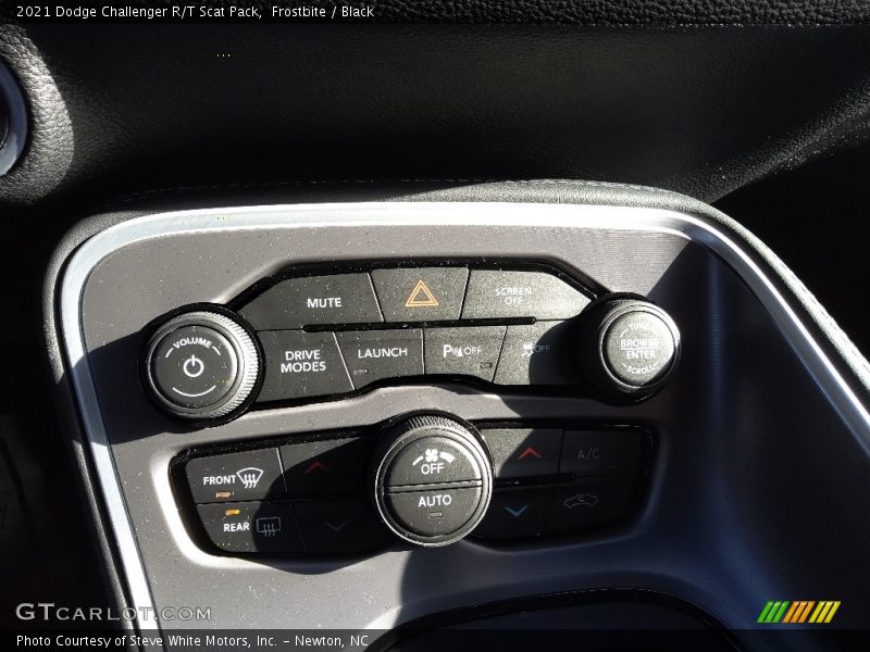 Frostbite / Black 2021 Dodge Challenger R/T Scat Pack