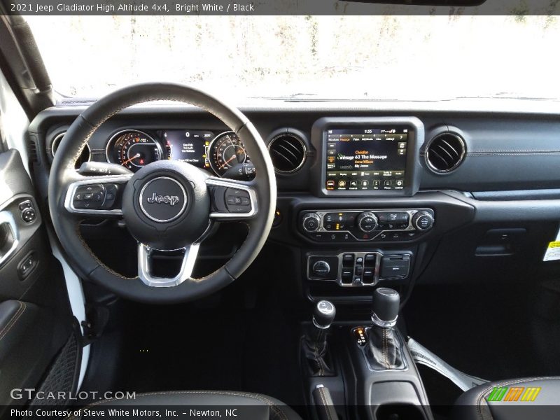 Bright White / Black 2021 Jeep Gladiator High Altitude 4x4