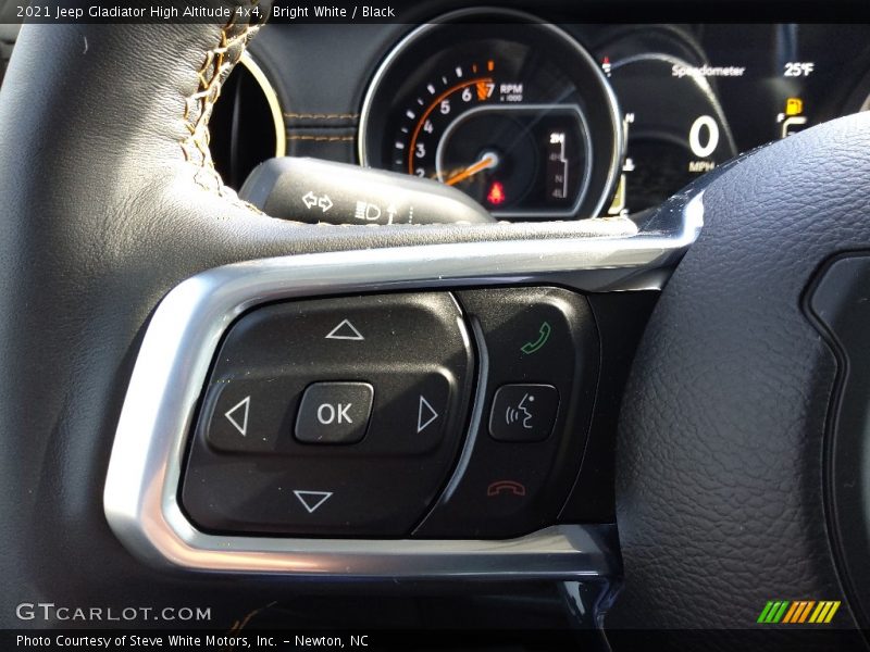 Bright White / Black 2021 Jeep Gladiator High Altitude 4x4