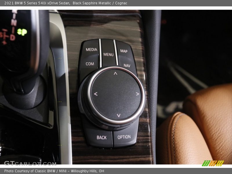 Controls of 2021 5 Series 540i xDrive Sedan