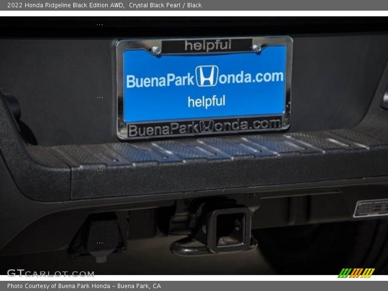 Crystal Black Pearl / Black 2022 Honda Ridgeline Black Edition AWD