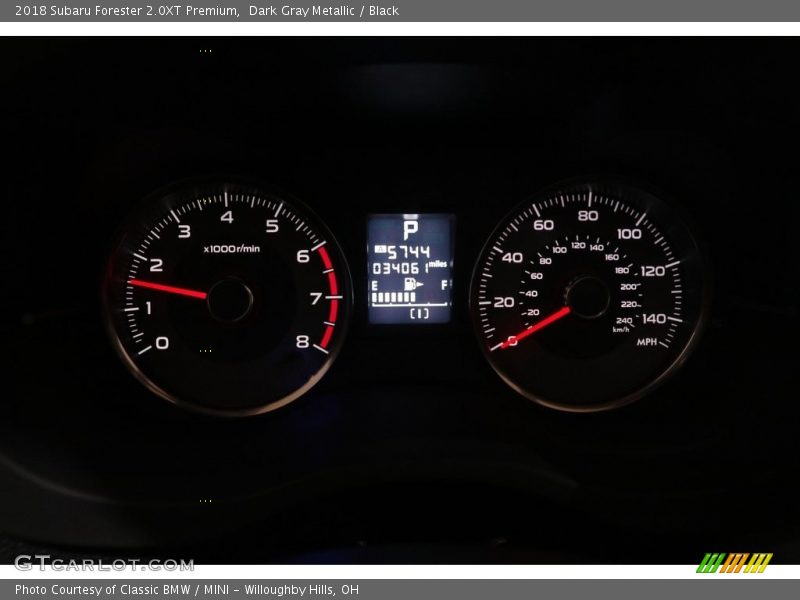  2018 Forester 2.0XT Premium 2.0XT Premium Gauges