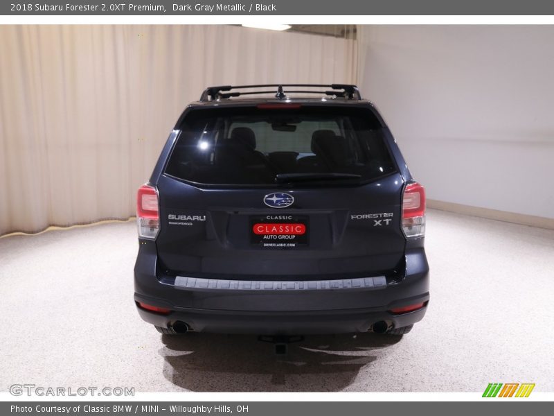 Dark Gray Metallic / Black 2018 Subaru Forester 2.0XT Premium
