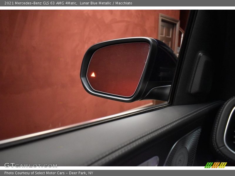 Lunar Blue Metallic / Macchiato 2021 Mercedes-Benz GLS 63 AMG 4Matic