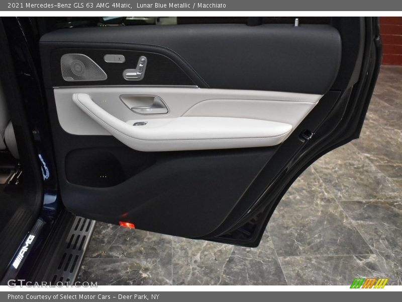 Lunar Blue Metallic / Macchiato 2021 Mercedes-Benz GLS 63 AMG 4Matic