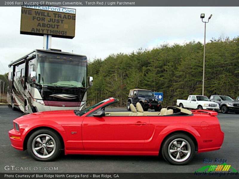 Torch Red / Light Parchment 2006 Ford Mustang GT Premium Convertible