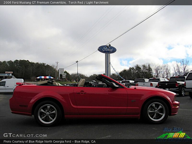 Torch Red / Light Parchment 2006 Ford Mustang GT Premium Convertible