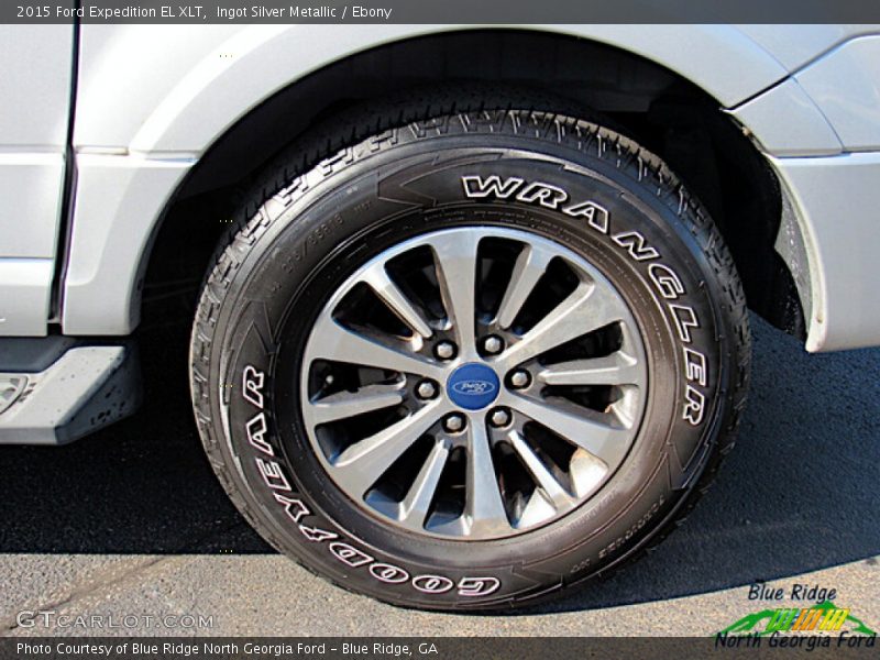 Ingot Silver Metallic / Ebony 2015 Ford Expedition EL XLT