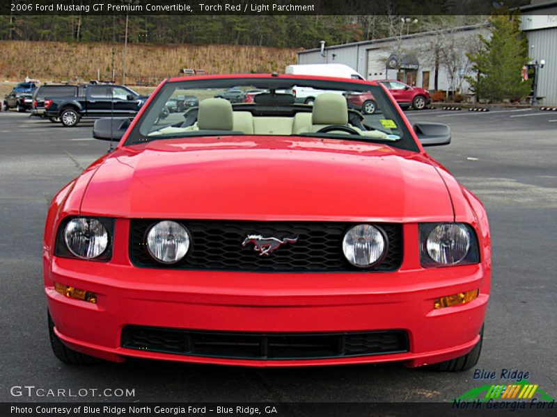 Torch Red / Light Parchment 2006 Ford Mustang GT Premium Convertible