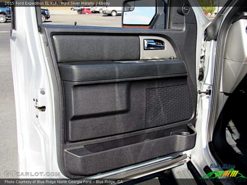 Ingot Silver Metallic / Ebony 2015 Ford Expedition EL XLT