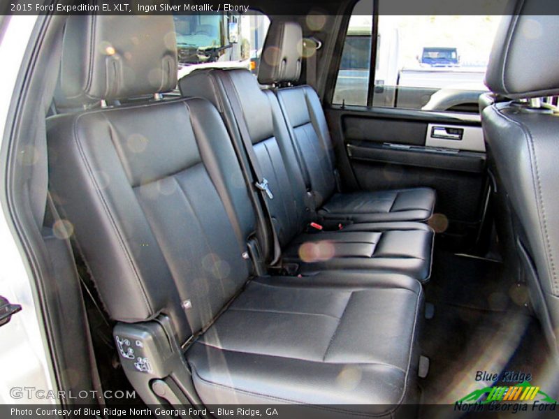 Ingot Silver Metallic / Ebony 2015 Ford Expedition EL XLT