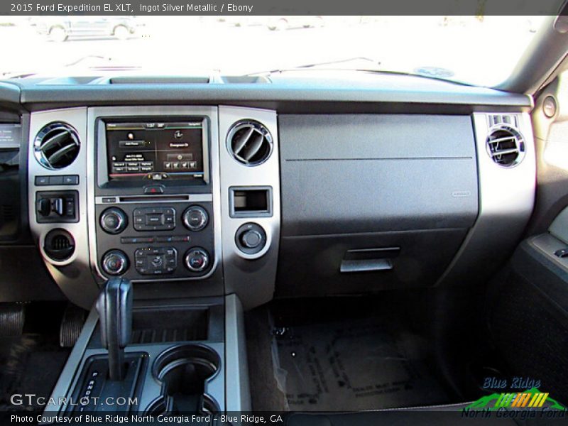 Ingot Silver Metallic / Ebony 2015 Ford Expedition EL XLT