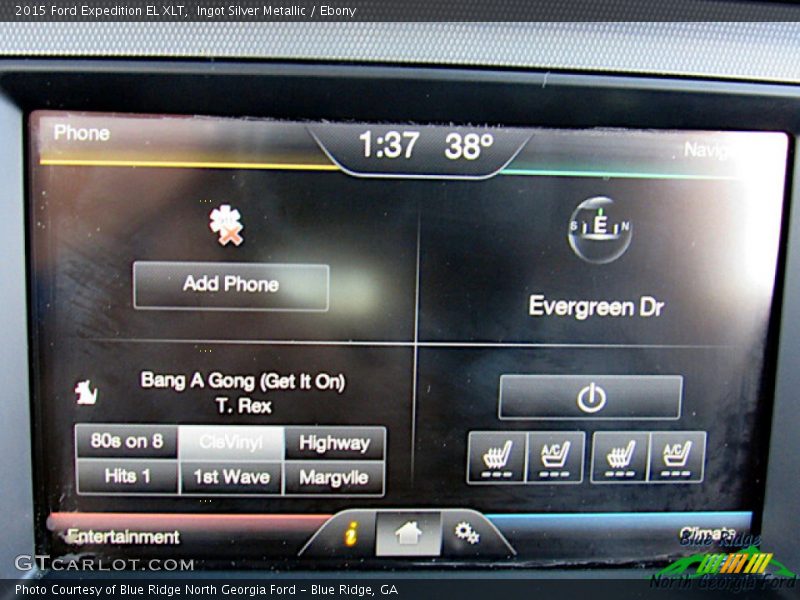 Ingot Silver Metallic / Ebony 2015 Ford Expedition EL XLT