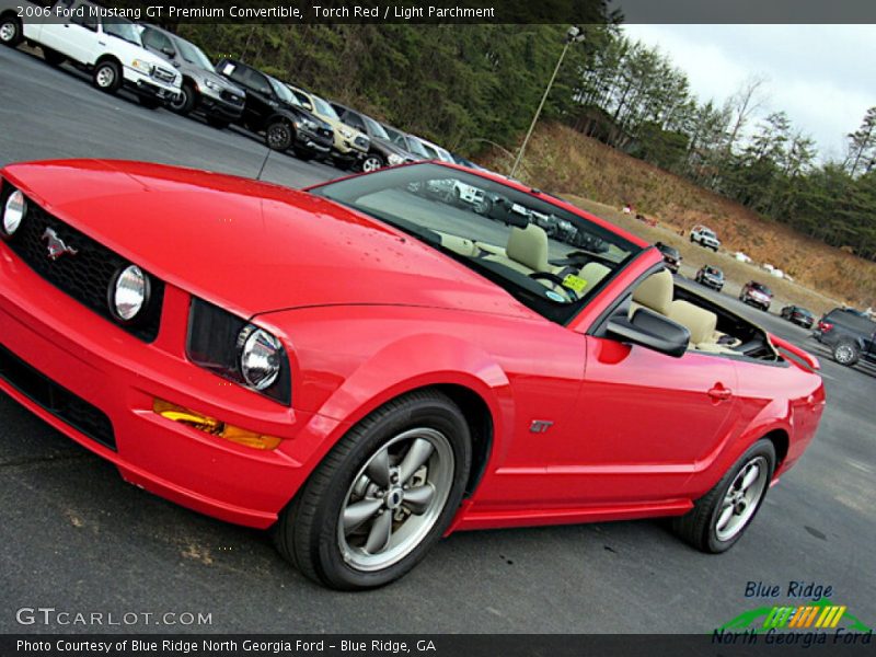 Torch Red / Light Parchment 2006 Ford Mustang GT Premium Convertible
