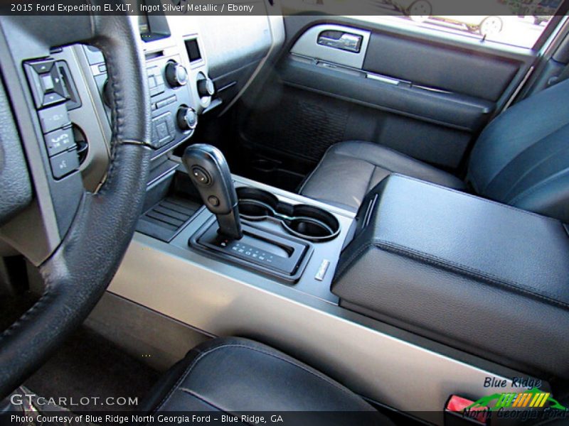 Ingot Silver Metallic / Ebony 2015 Ford Expedition EL XLT