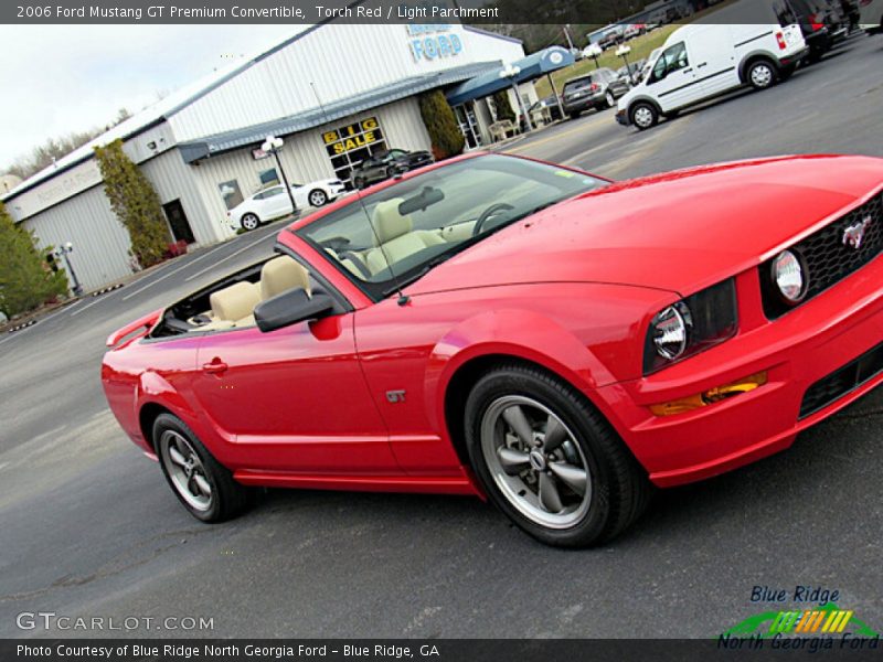 Torch Red / Light Parchment 2006 Ford Mustang GT Premium Convertible