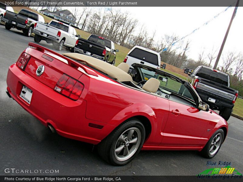 Torch Red / Light Parchment 2006 Ford Mustang GT Premium Convertible