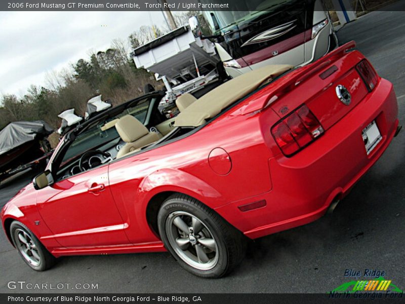 Torch Red / Light Parchment 2006 Ford Mustang GT Premium Convertible