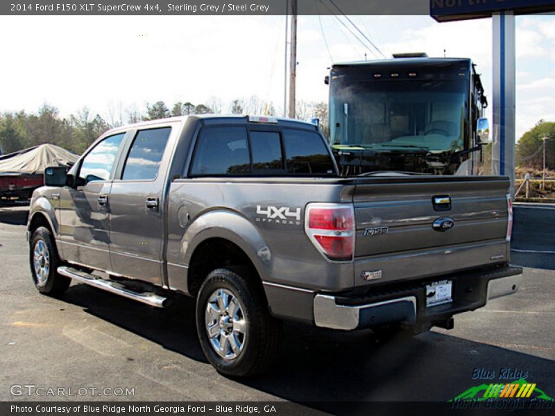 Sterling Grey / Steel Grey 2014 Ford F150 XLT SuperCrew 4x4