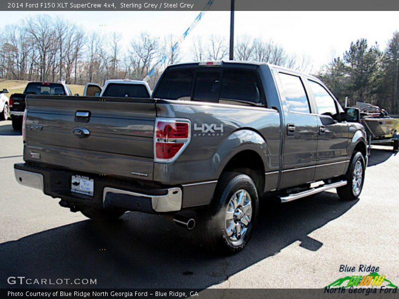 Sterling Grey / Steel Grey 2014 Ford F150 XLT SuperCrew 4x4