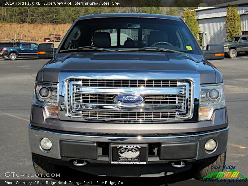 Sterling Grey / Steel Grey 2014 Ford F150 XLT SuperCrew 4x4