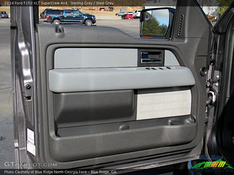 Sterling Grey / Steel Grey 2014 Ford F150 XLT SuperCrew 4x4