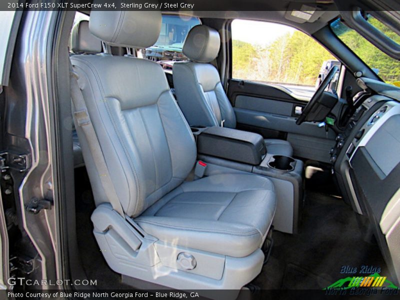 Sterling Grey / Steel Grey 2014 Ford F150 XLT SuperCrew 4x4