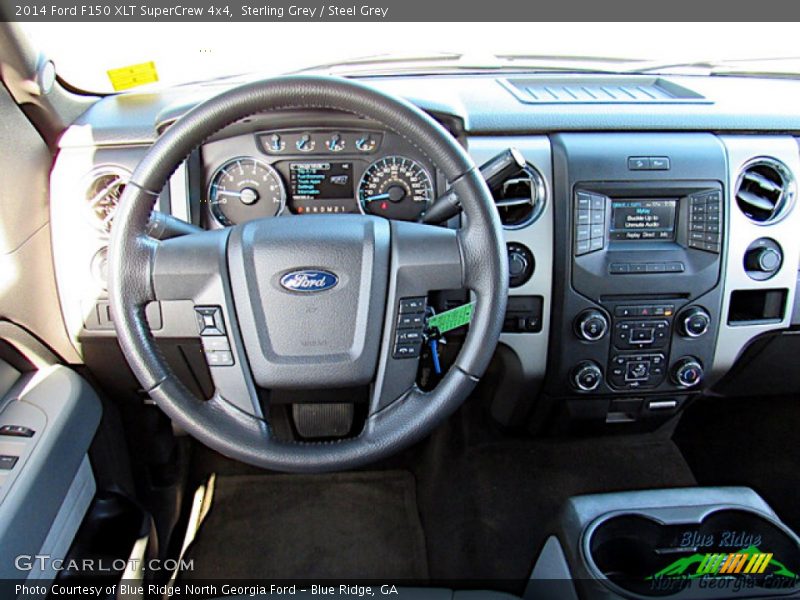 Sterling Grey / Steel Grey 2014 Ford F150 XLT SuperCrew 4x4