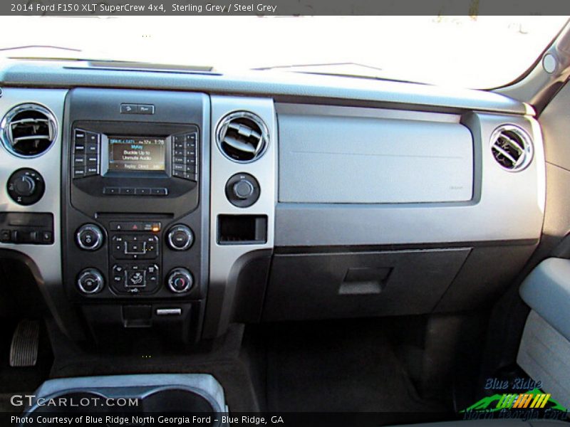 Sterling Grey / Steel Grey 2014 Ford F150 XLT SuperCrew 4x4