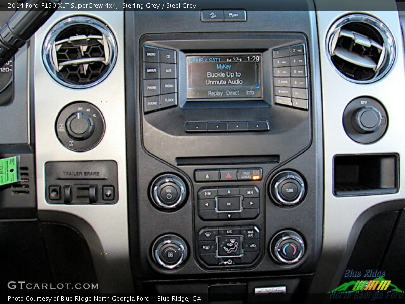 Sterling Grey / Steel Grey 2014 Ford F150 XLT SuperCrew 4x4