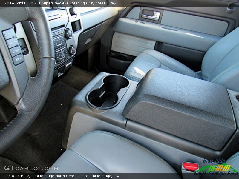 Sterling Grey / Steel Grey 2014 Ford F150 XLT SuperCrew 4x4