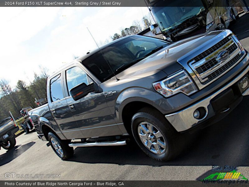 Sterling Grey / Steel Grey 2014 Ford F150 XLT SuperCrew 4x4