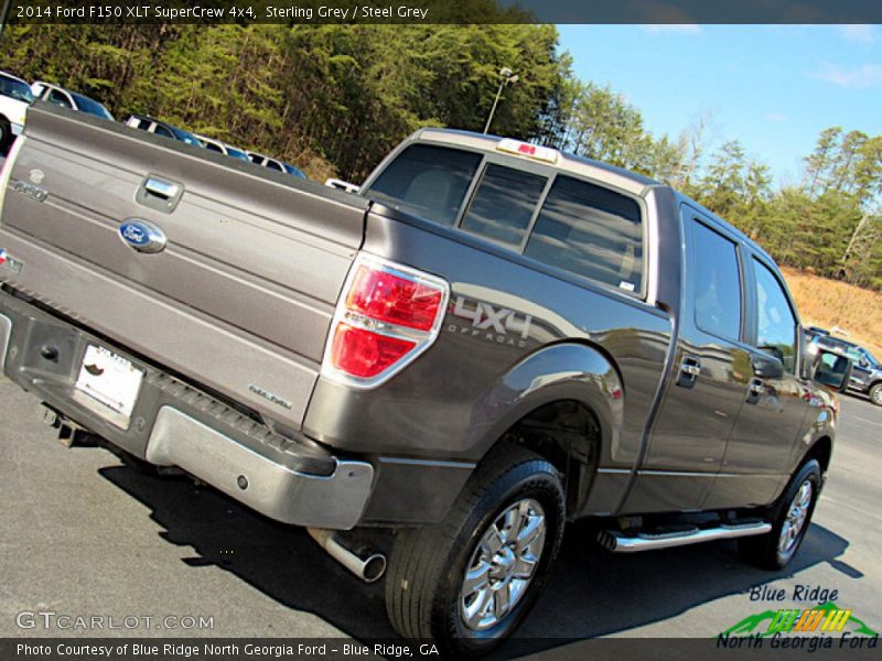 Sterling Grey / Steel Grey 2014 Ford F150 XLT SuperCrew 4x4