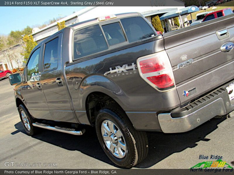 Sterling Grey / Steel Grey 2014 Ford F150 XLT SuperCrew 4x4