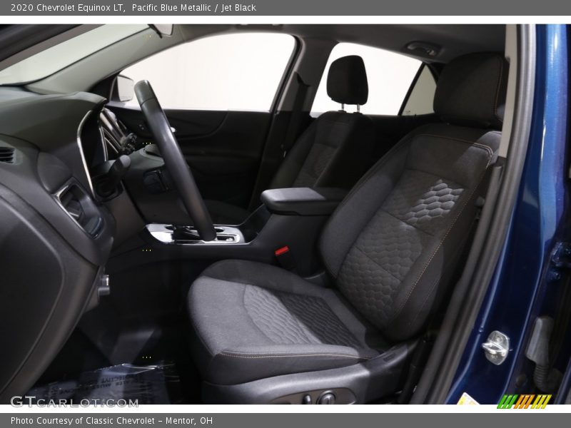Pacific Blue Metallic / Jet Black 2020 Chevrolet Equinox LT