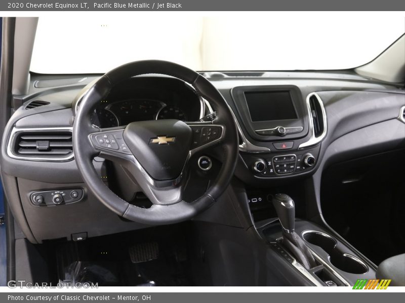 Pacific Blue Metallic / Jet Black 2020 Chevrolet Equinox LT