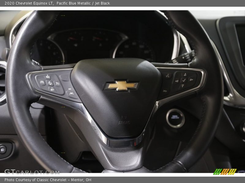 Pacific Blue Metallic / Jet Black 2020 Chevrolet Equinox LT