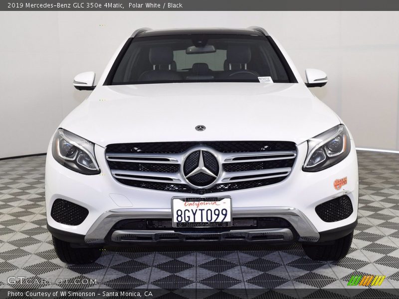 Polar White / Black 2019 Mercedes-Benz GLC 350e 4Matic