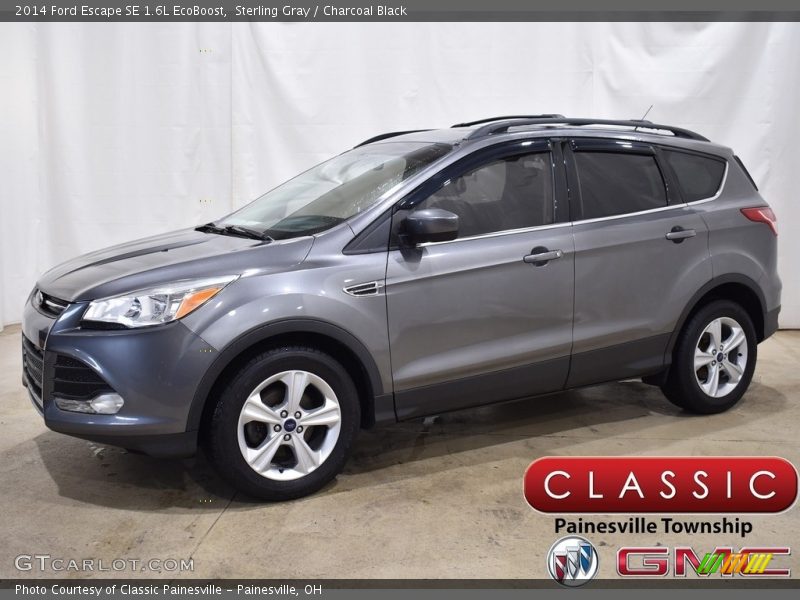 Sterling Gray / Charcoal Black 2014 Ford Escape SE 1.6L EcoBoost