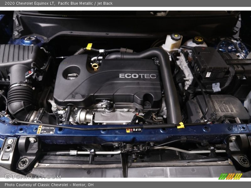 Pacific Blue Metallic / Jet Black 2020 Chevrolet Equinox LT
