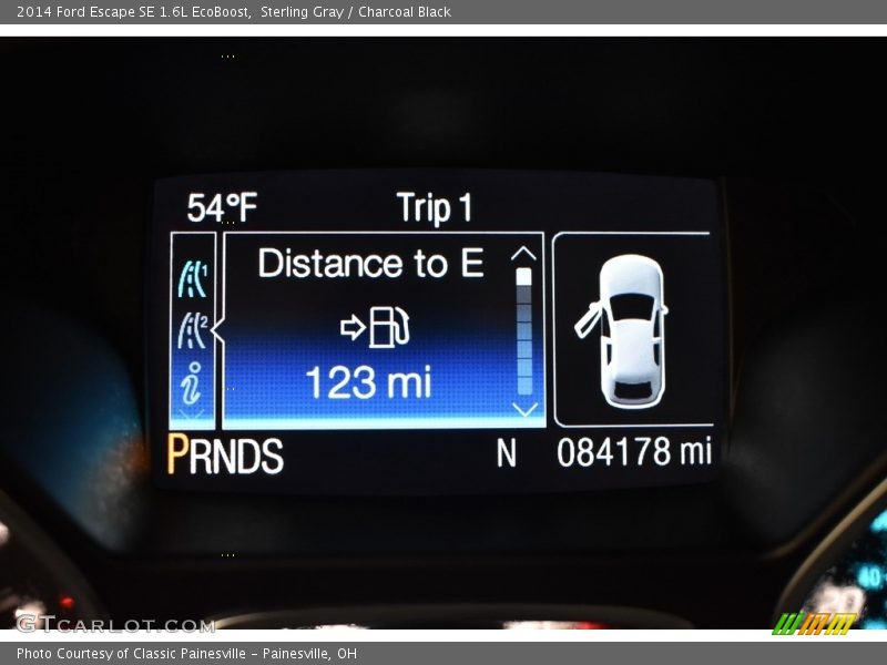 Sterling Gray / Charcoal Black 2014 Ford Escape SE 1.6L EcoBoost